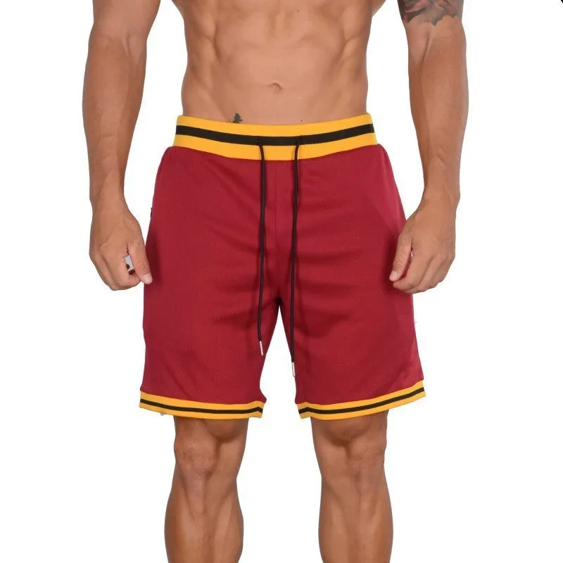 Men Sports Flex Shorts Summer Men's Sports Casual Beach Shorts
