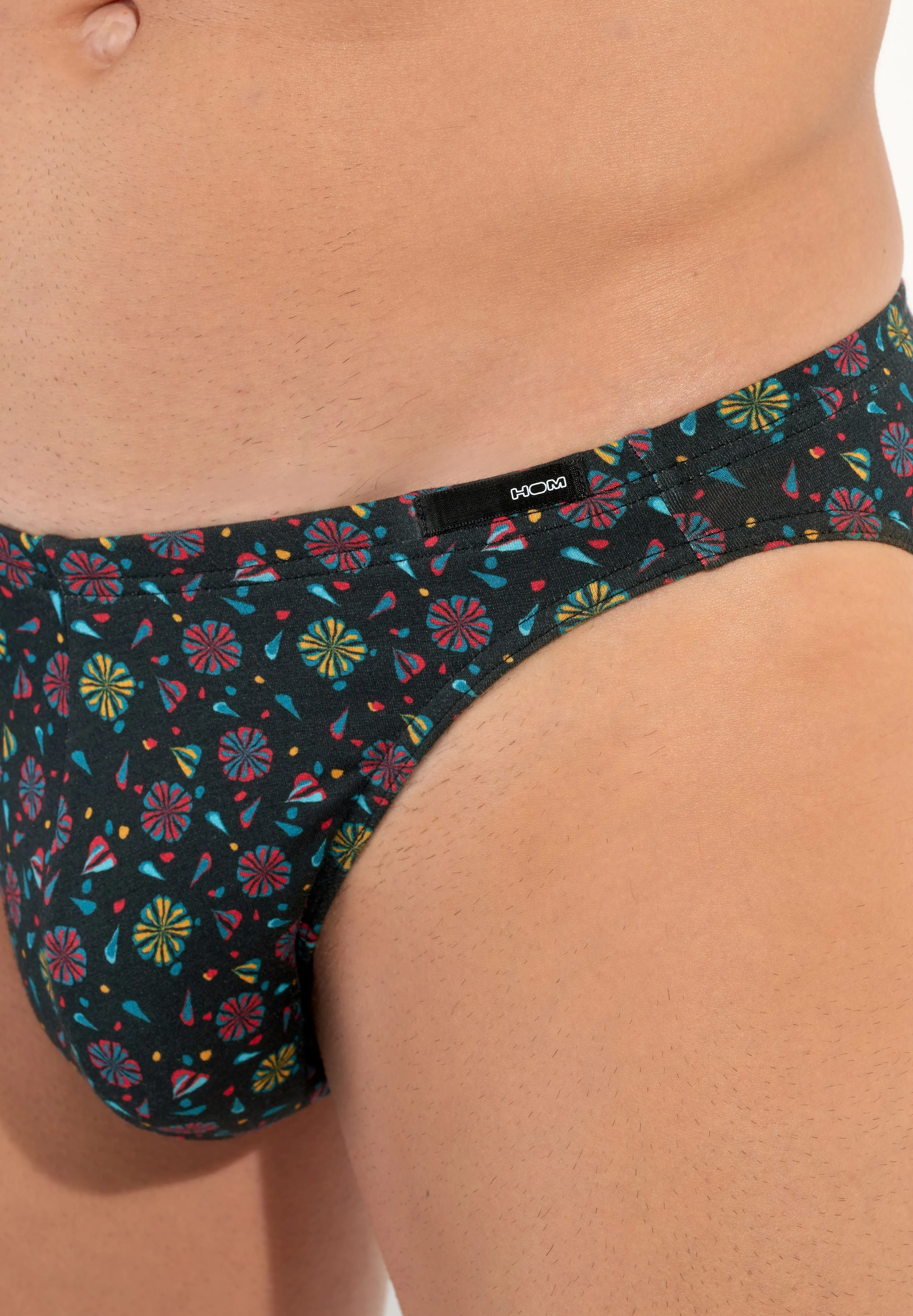 Menorca Comfort Micro Briefs | Black Print 402845-I004