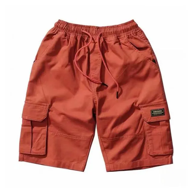 Men's Above Knee Cotton Cargo Shorts