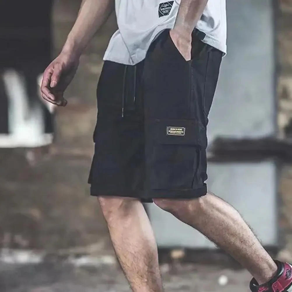 Men's Above Knee Cotton Cargo Shorts