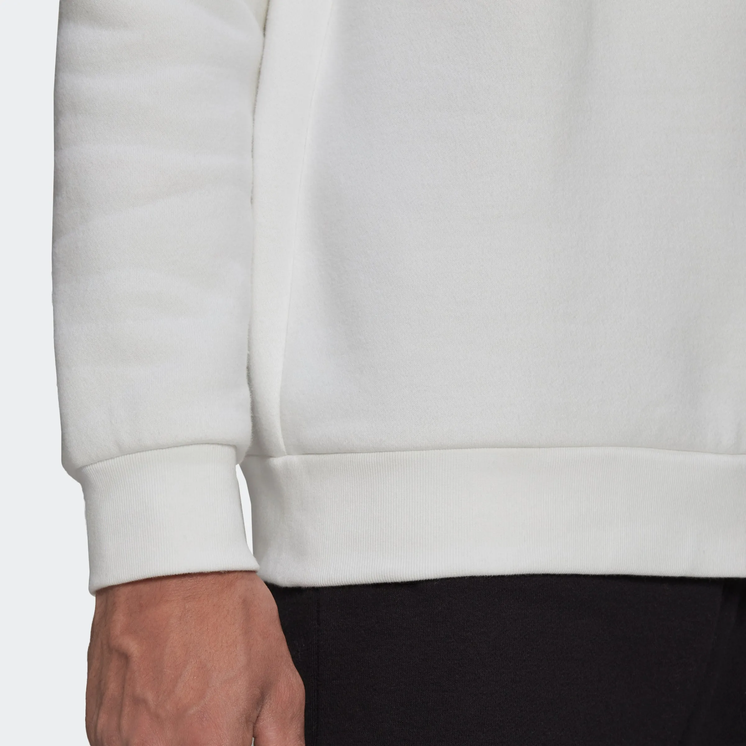 Men’s adidas Originals Adicolor Essentials Trefoil Crewneck Sweatshirt White
