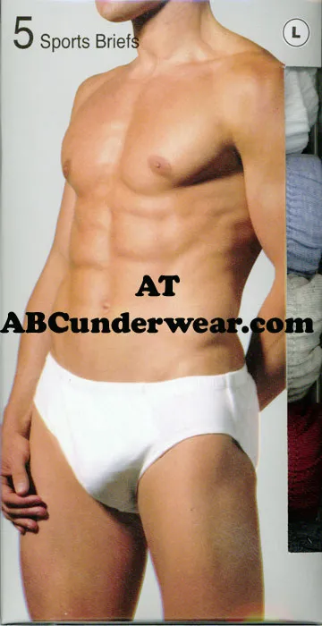 Men's Assorted Sport Briefs 5 pack