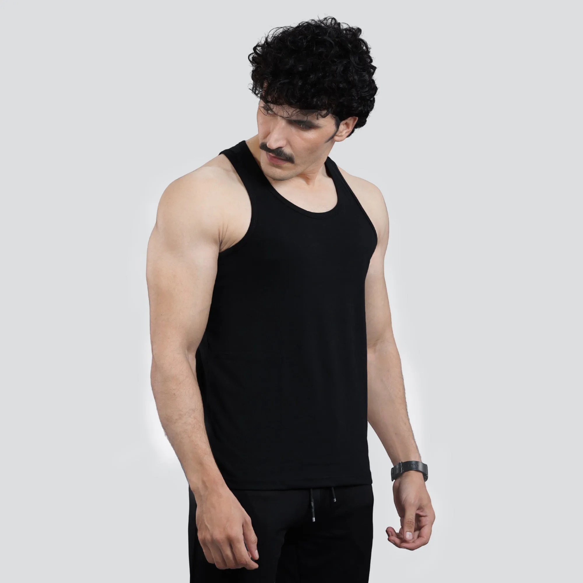 Men's Athleisure Tank Tops Sleeveless T-Shirts For Workout