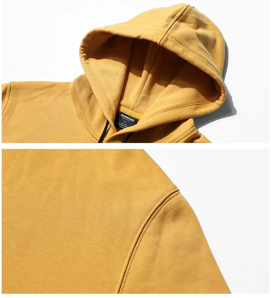 Men's Autumn Casual 100% Cotton Hoodie | Men's Hooded Sweatshirt