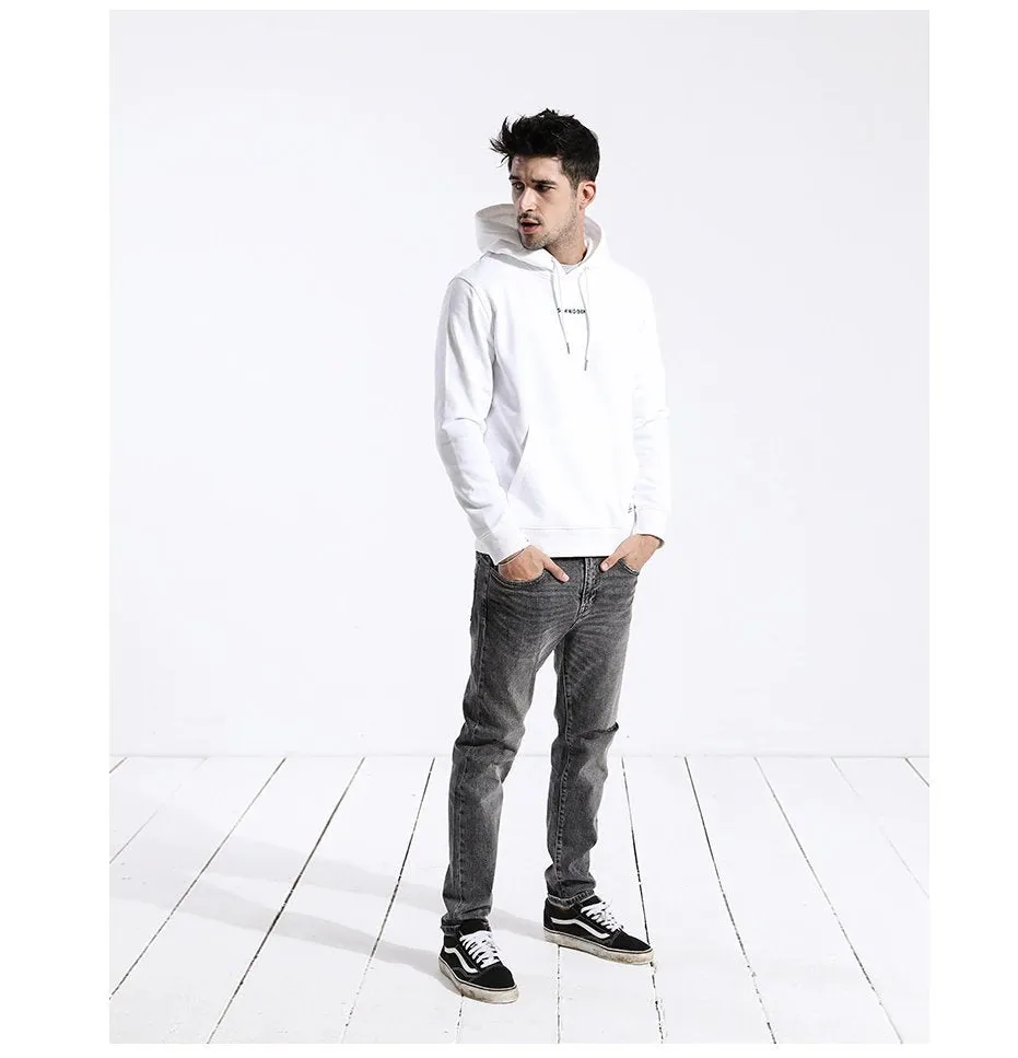Men's Autumn Casual 100% Cotton Hoodie | Men's Hooded Sweatshirt