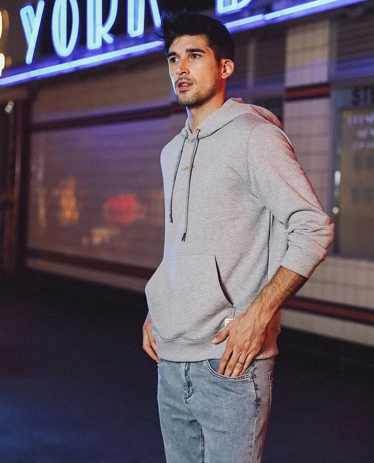 Men's Autumn Casual 100% Cotton Hoodie | Men's Hooded Sweatshirt