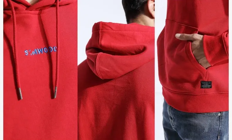 Men's Autumn Casual 100% Cotton Hoodie | Men's Hooded Sweatshirt