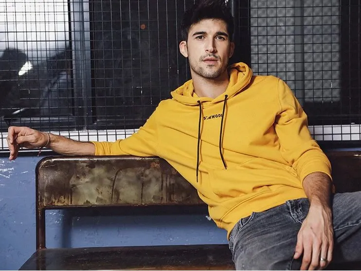 Men's Autumn Casual 100% Cotton Hoodie | Men's Hooded Sweatshirt