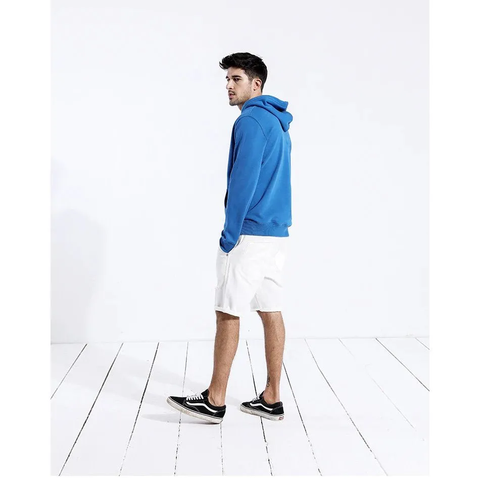 Men's Autumn Casual 100% Cotton Hoodie | Men's Hooded Sweatshirt