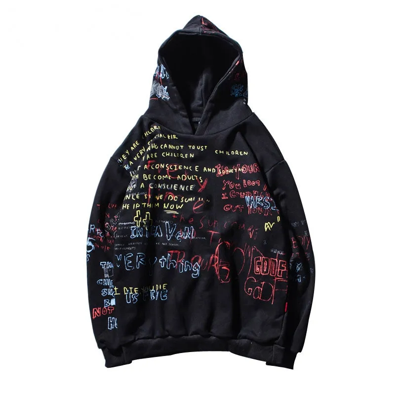 Men's Autumn Casual Hoodie With Print