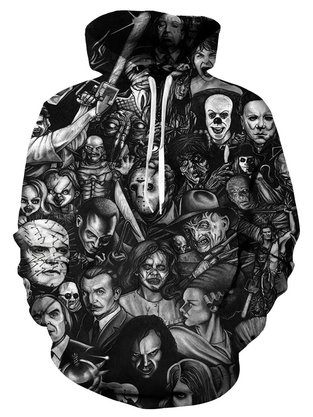 Men's Autumn Casual Printed Hoodie
