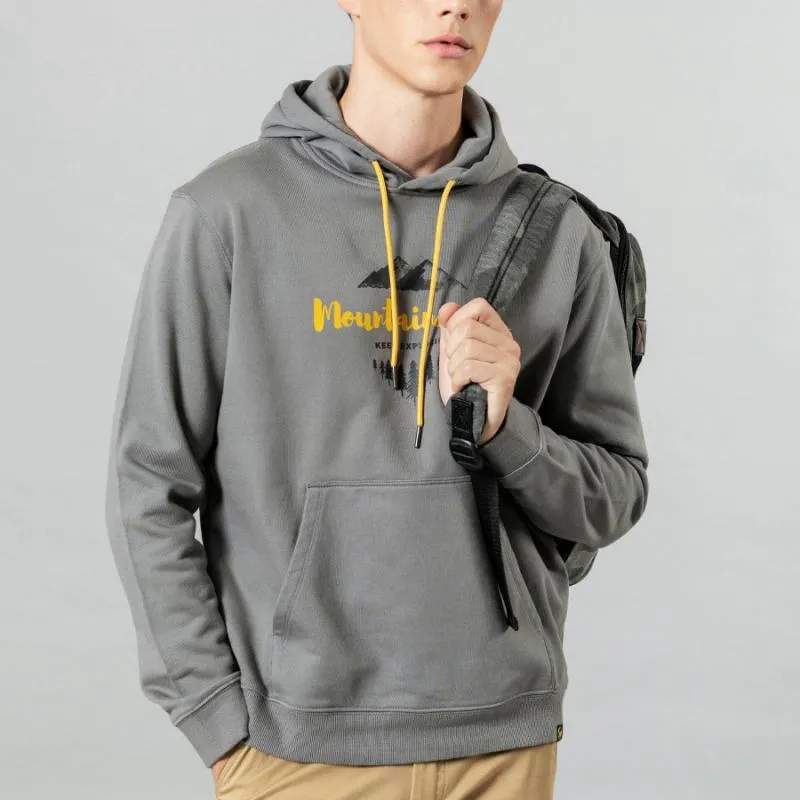 Men's Autumn/Winter Cotton Hoodie "Mountaineering"