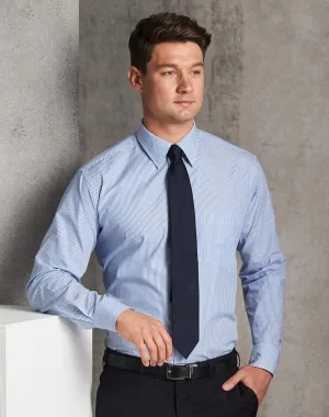 Mens Balance Stripe Long Sleeve Shirt - M7232