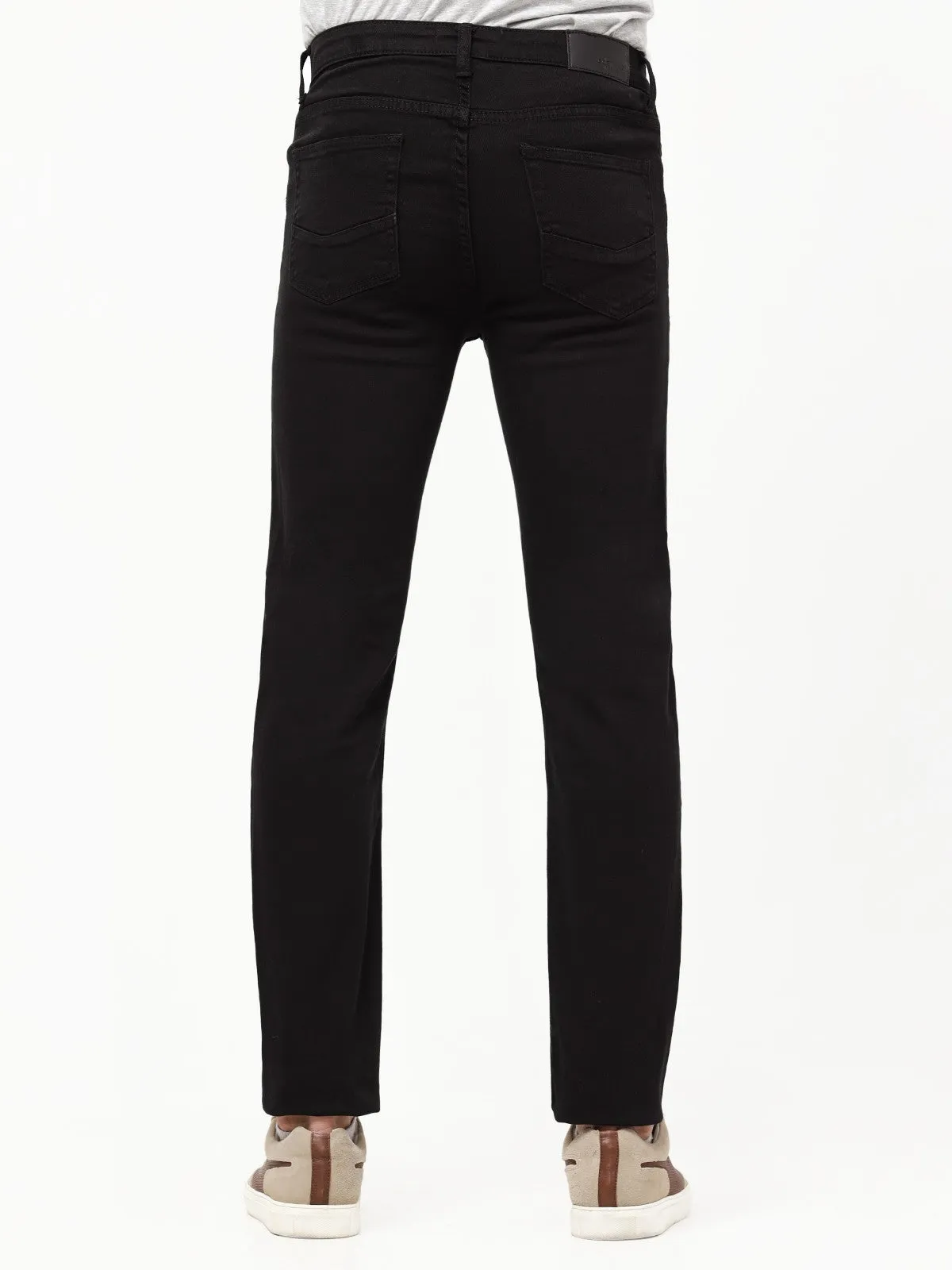 Men's Black Jeans - EMBPD23-003