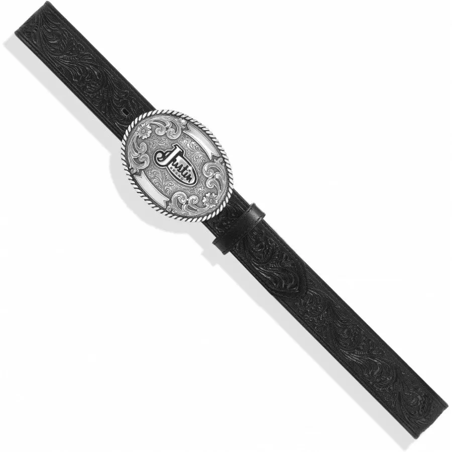 Men's Black Trophy Tool Western Belt by Leegin 242BK
