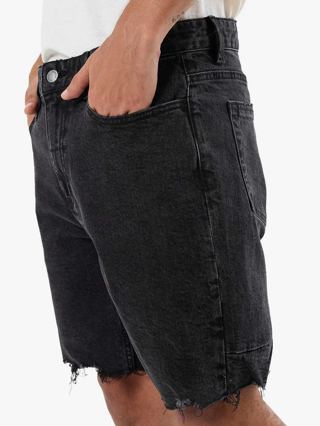MENS BONES DENIM SHORTS