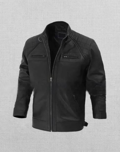 Men's Brown Motorcycle Leather Jacket
