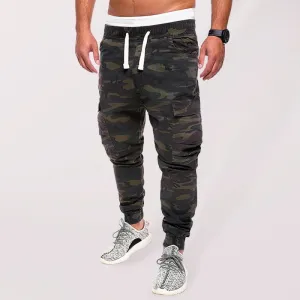 Men's Camouflage Cargo Pants Waist 30-47