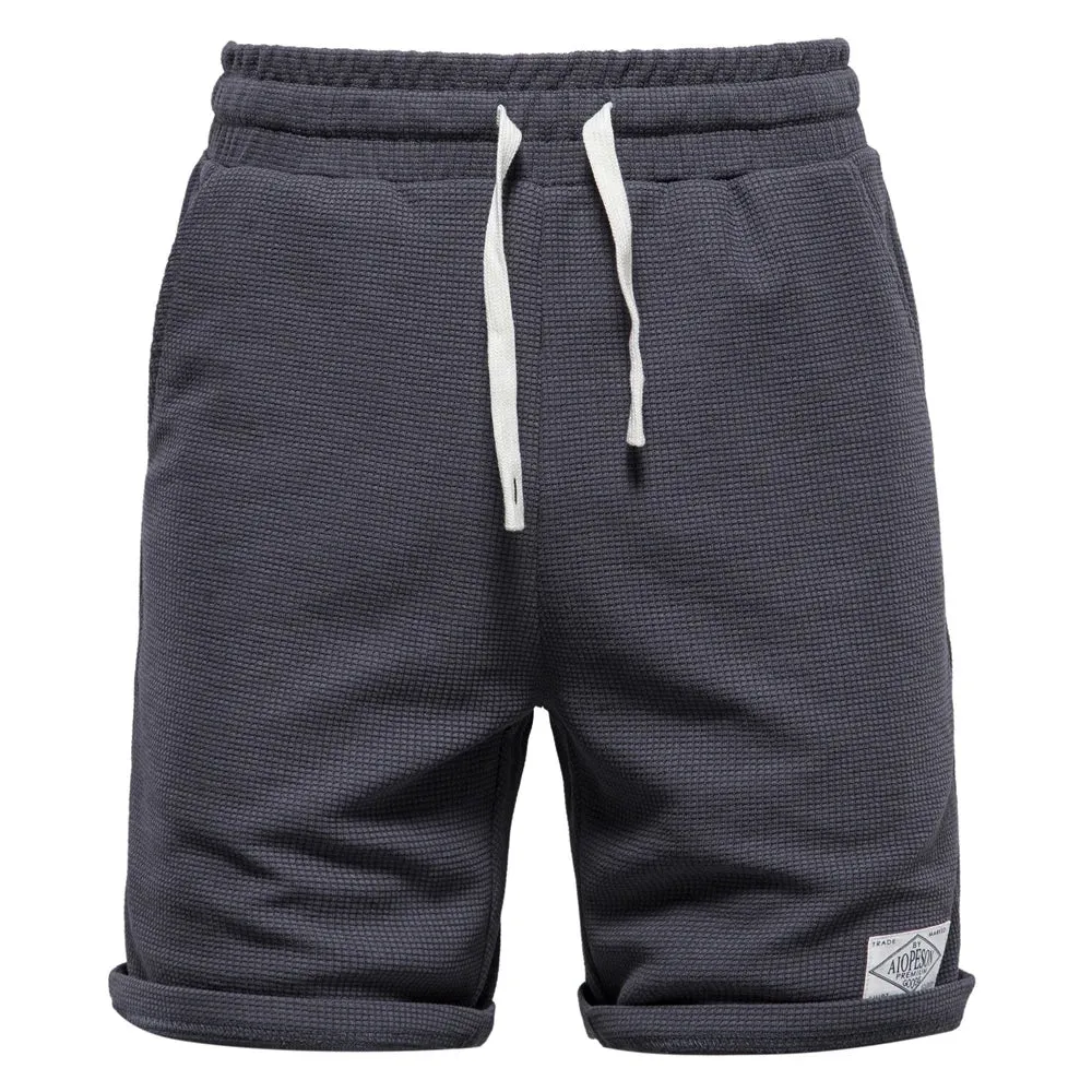 Men's Casual Cotton Shorts for Summer Sports