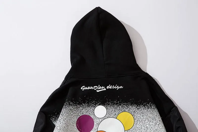 Men's Casual Fleece Hooded Sweatshirt "Balloon"
