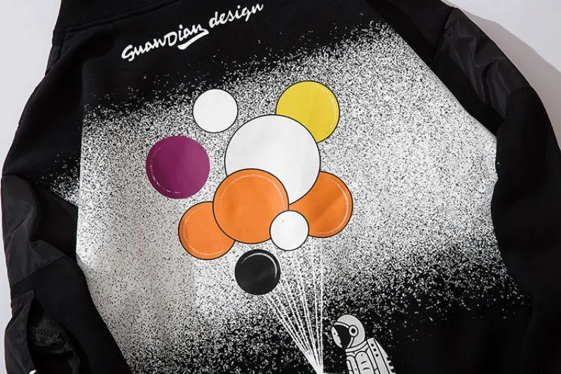 Men's Casual Fleece Hooded Sweatshirt "Balloon"
