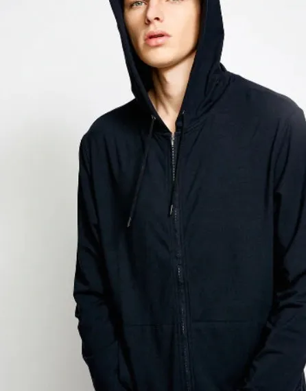 Men's Casual Zipped Long Sleeve Hoodie