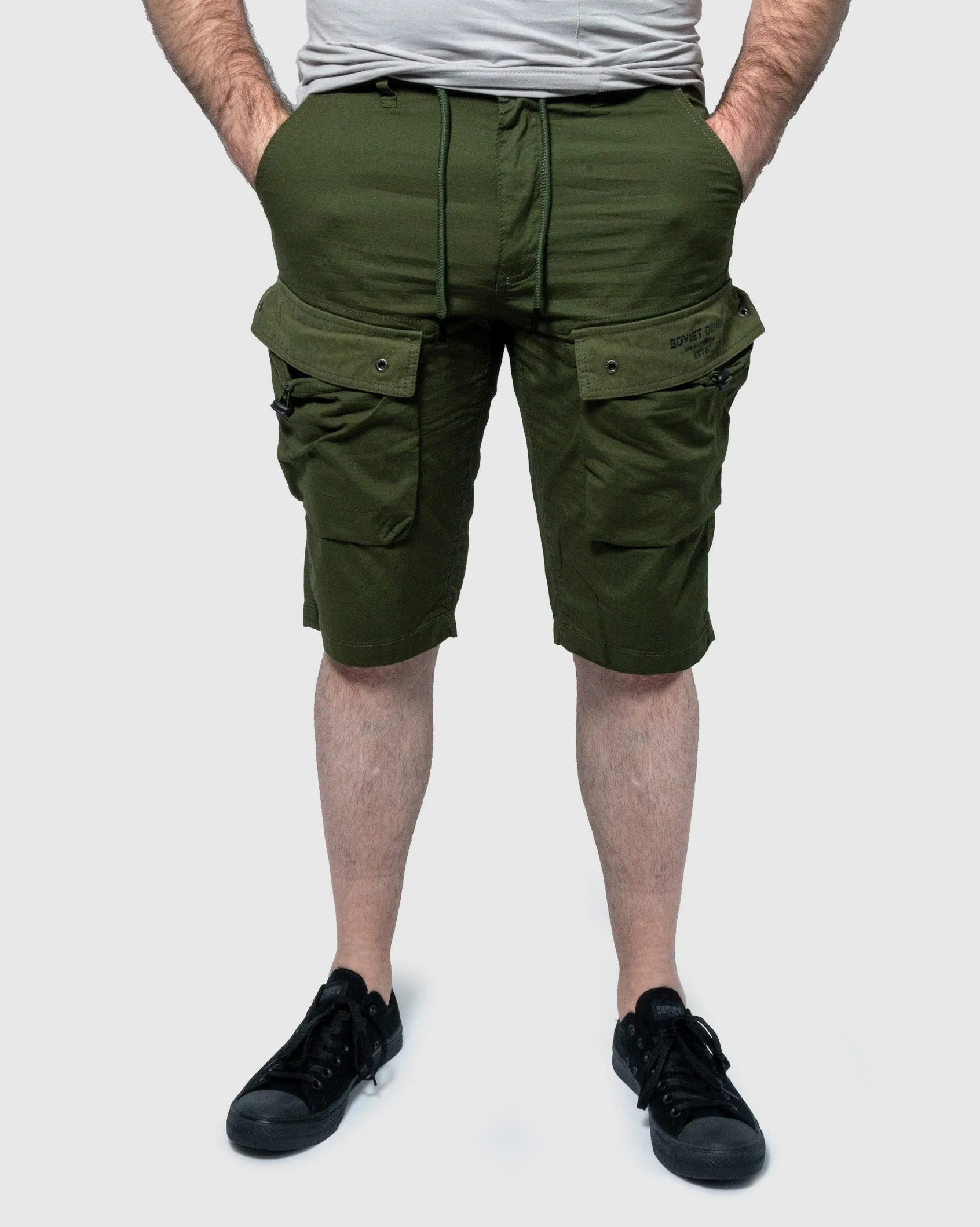 Mens Caution - Cargo Shorts