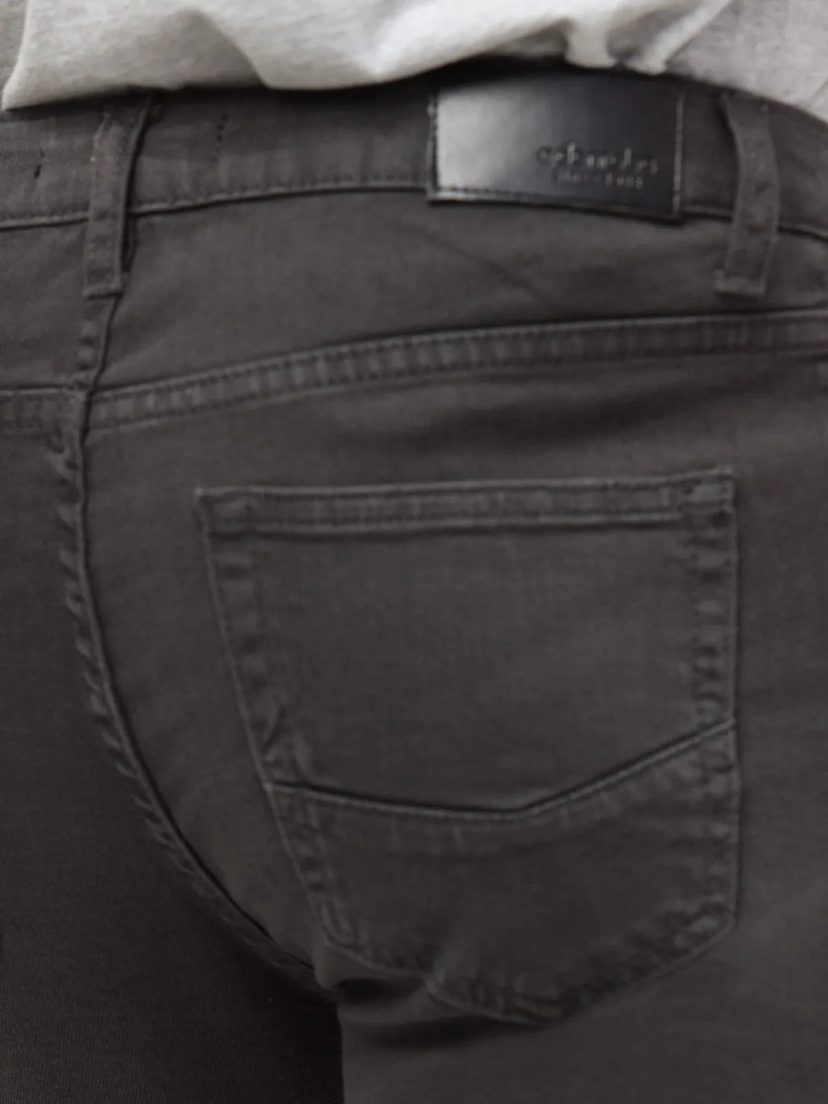 Men's Charcoal Jeans - EMBPD23-002