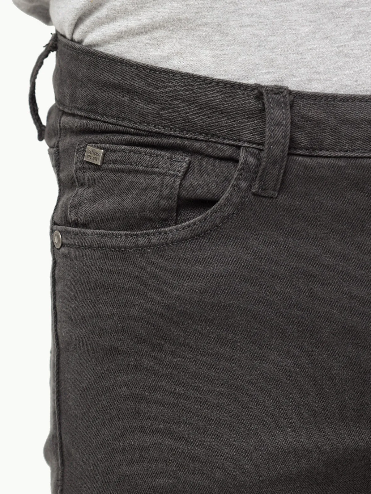 Men's Charcoal Jeans - EMBPD23-002
