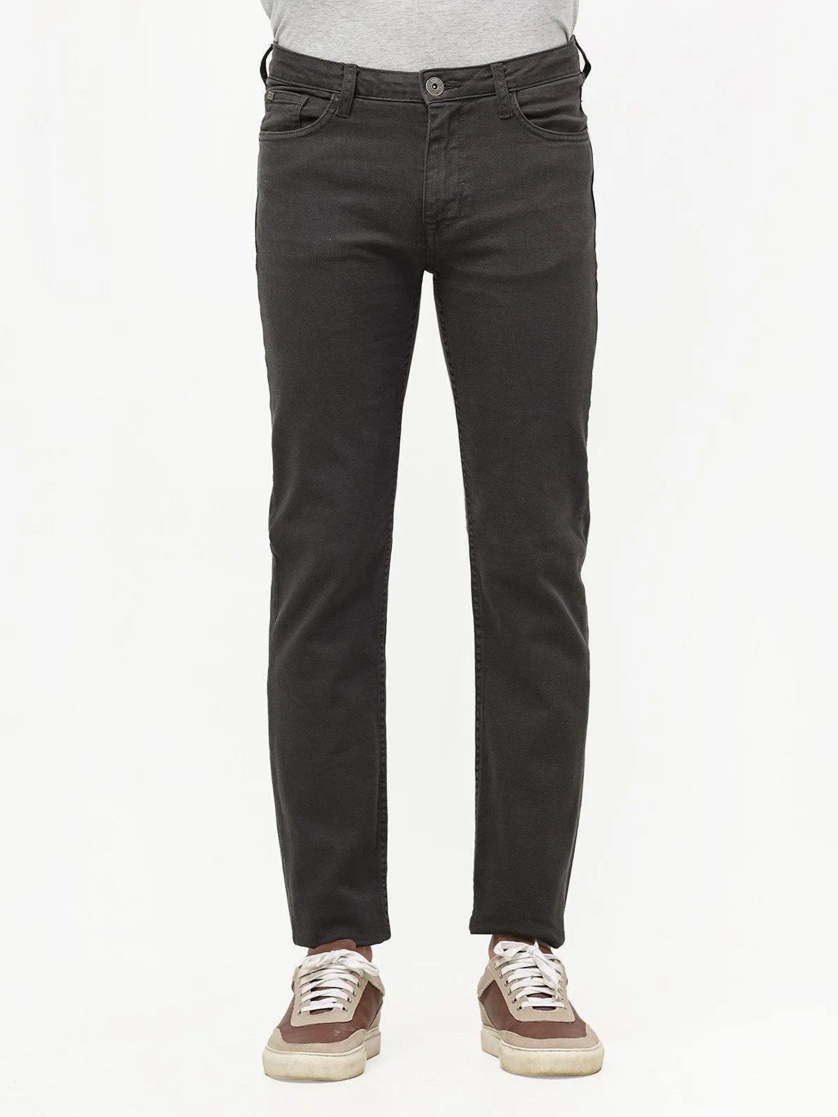 Men's Charcoal Jeans - EMBPD23-002