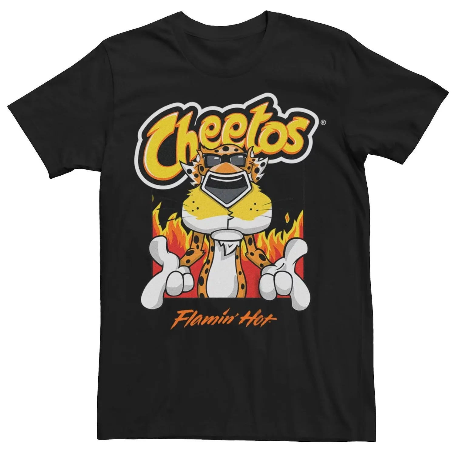 Men's Chester Cheetos Flamin Hot Licensed Character T-Shirt
