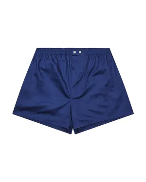 Men's Classic Cotton Boxer Shorts - Navy