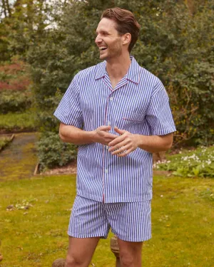 Men's Classic Cotton Short Pajamas - St. Moritz