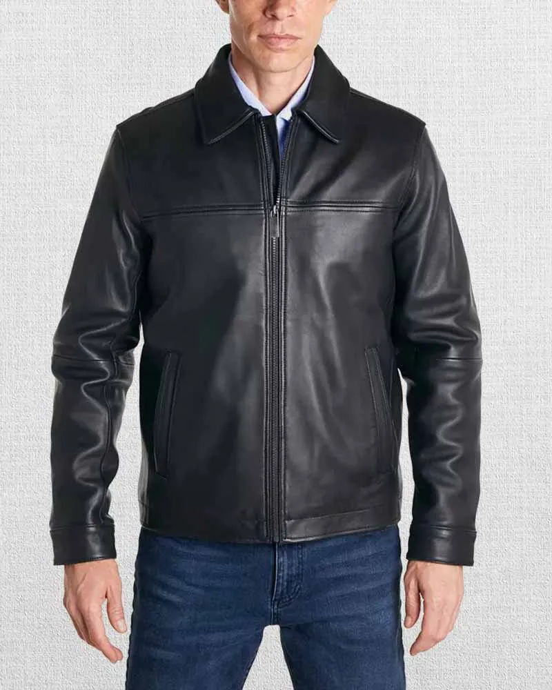 Men's Classic Leather Jacket