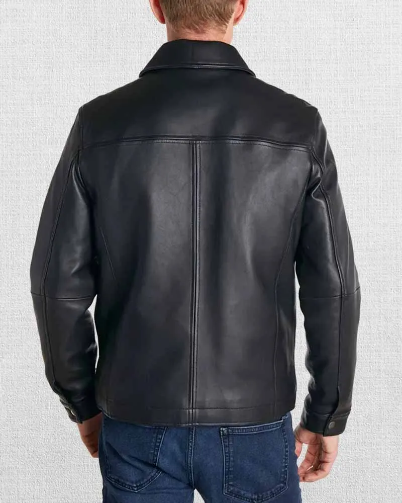 Men's Classic Leather Jacket