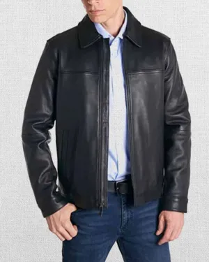 Men's Classic Leather Jacket