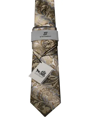 Men's Classic Tie And Handkerchief | T219-1