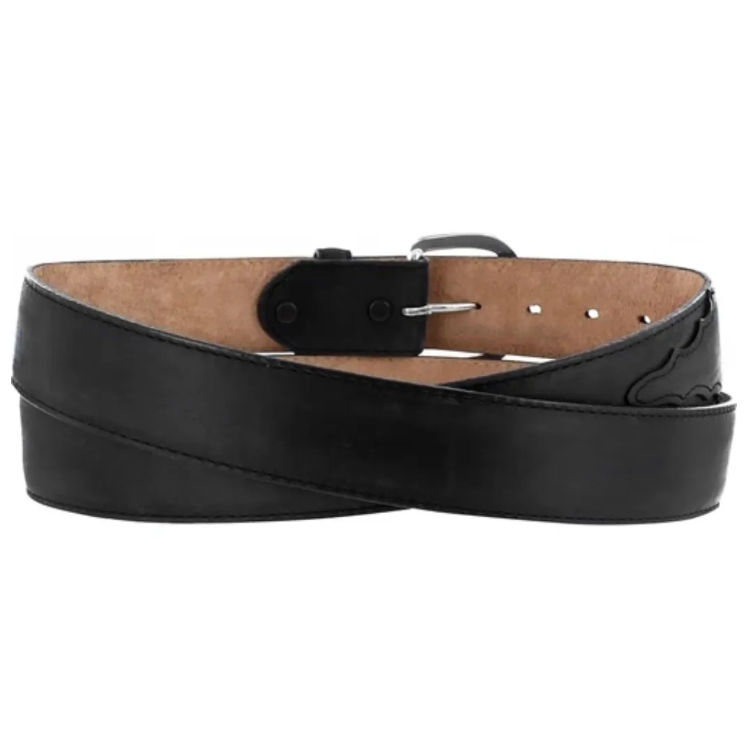 Men's Classic Western Black Belt by Leegin 53703