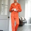 Men's Copper Infused Pajamas, Available in Navy Blue Only