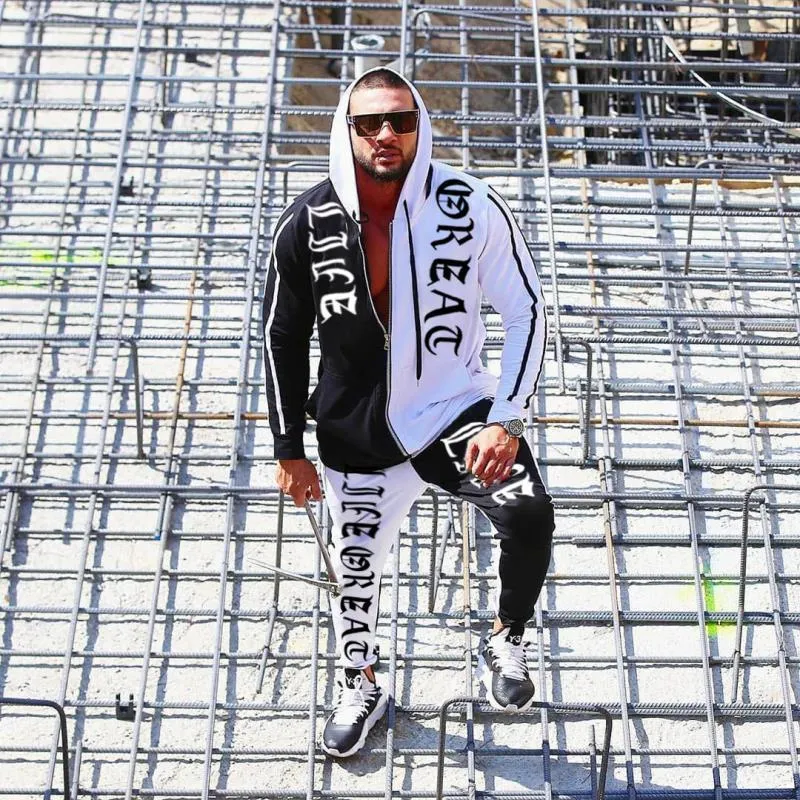 Men's Cotton Tracksuit | Hoodie And Pants