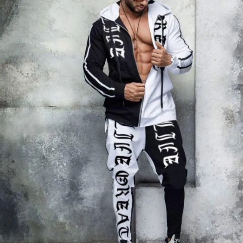 Men's Cotton Tracksuit | Hoodie And Pants