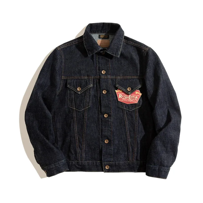 Men's Crowboy Blue Denim Jackets
