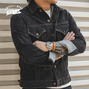 Men's Crowboy Blue Denim Jackets