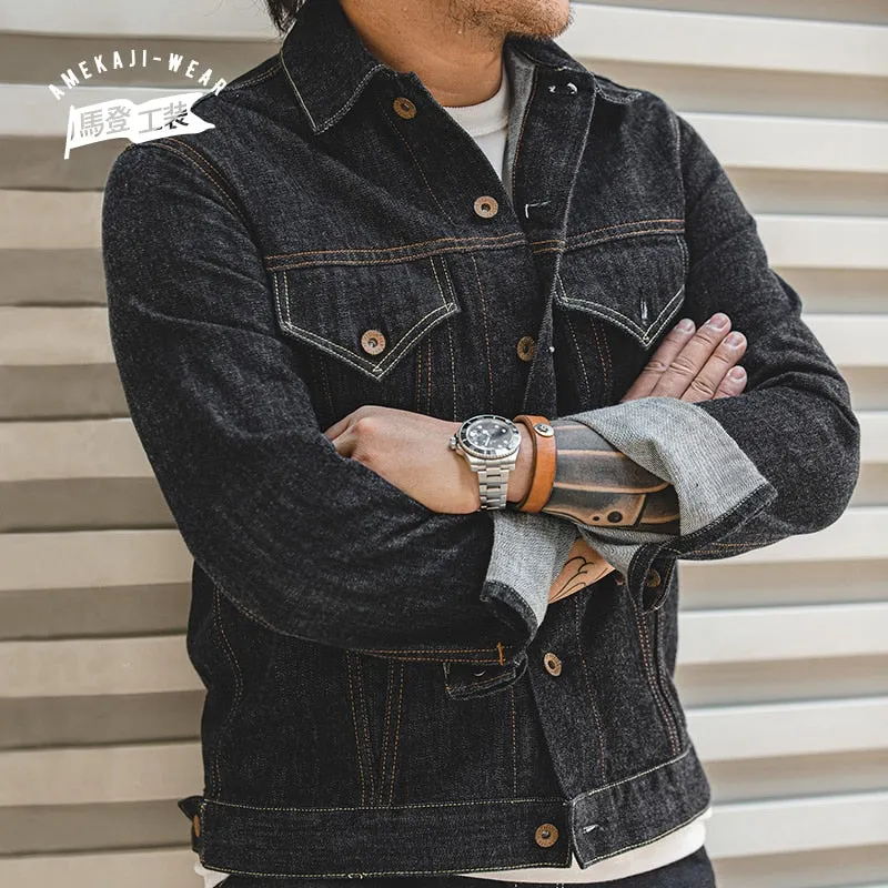 Men's Crowboy Blue Denim Jackets