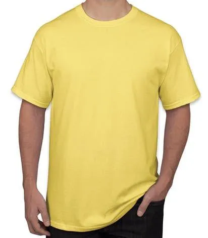 Men's Custom Logo T-shirts Promotional Ultra Cotton Crew Neck Men's T‑shirts - All Colors