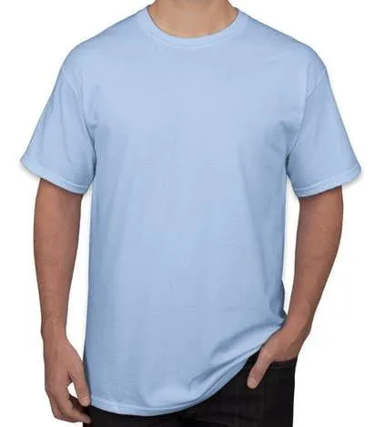 Men's Custom Logo T-shirts Promotional Ultra Cotton Crew Neck Men's T‑shirts - All Colors
