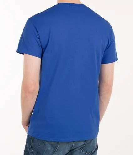 Men's Custom Logo T-shirts Promotional Ultra Cotton Crew Neck Men's T‑shirts - All Colors