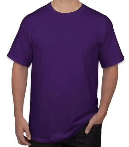 Men's Custom Logo T-shirts Promotional Ultra Cotton Crew Neck Men's T‑shirts - All Colors