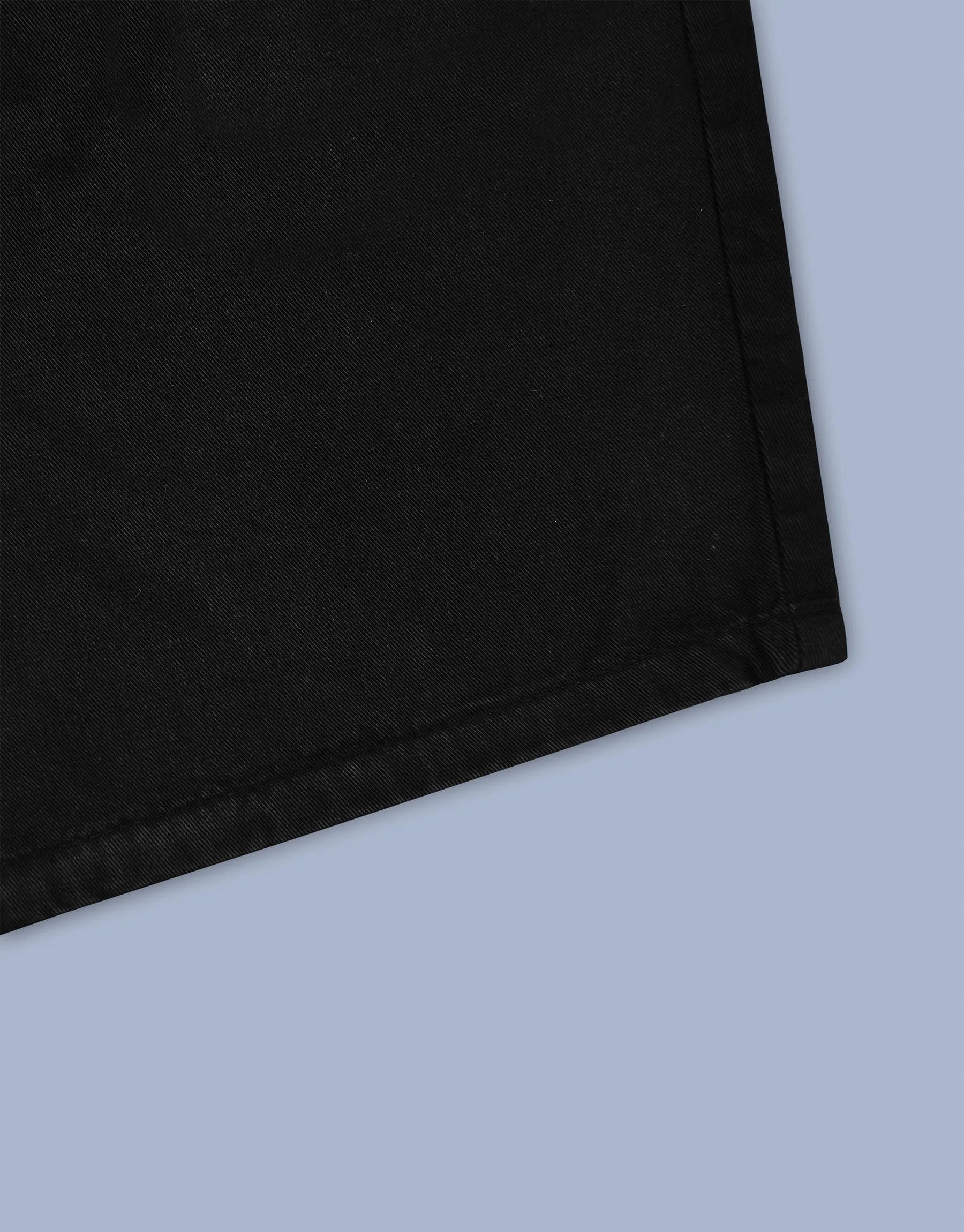 Men's Denim Shorts - BLACK