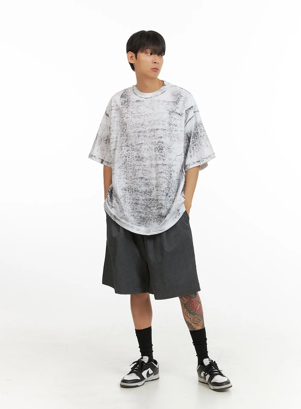 Men's Denim Shorts IU418